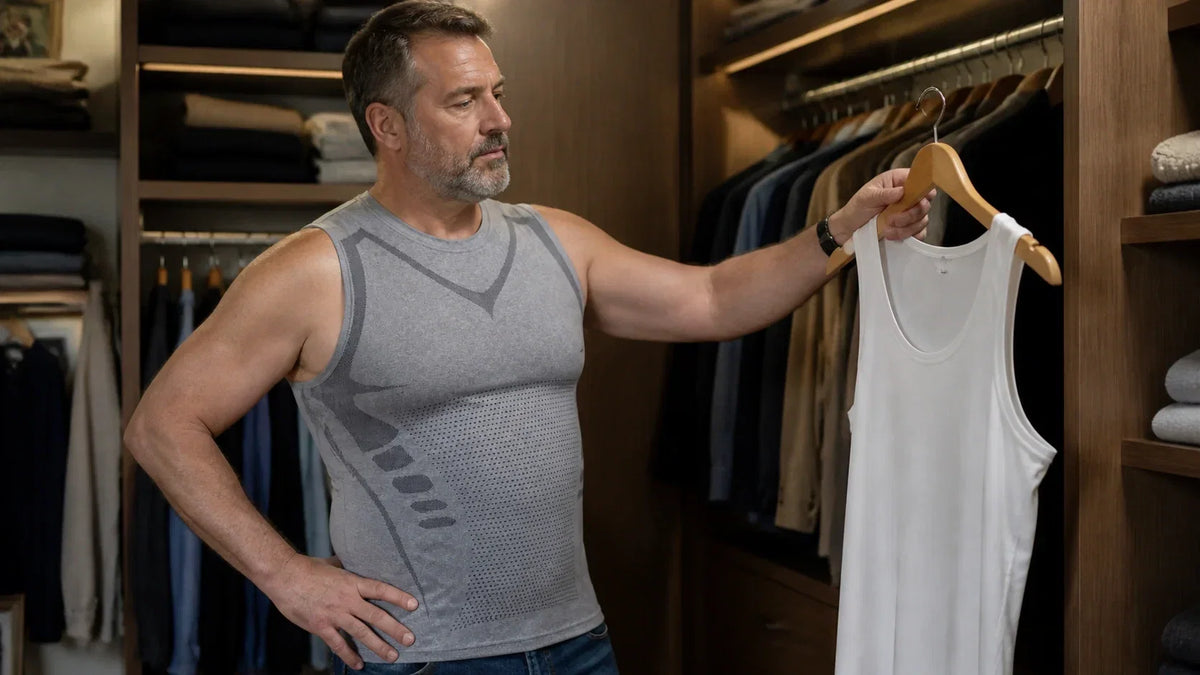 Shaping Undershirt vs. Regular Undershirt