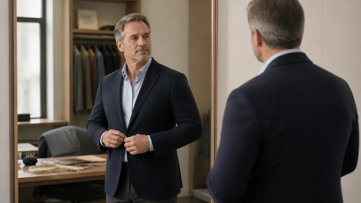 How Men Over 40 Can Make Their Clothes Fit Better