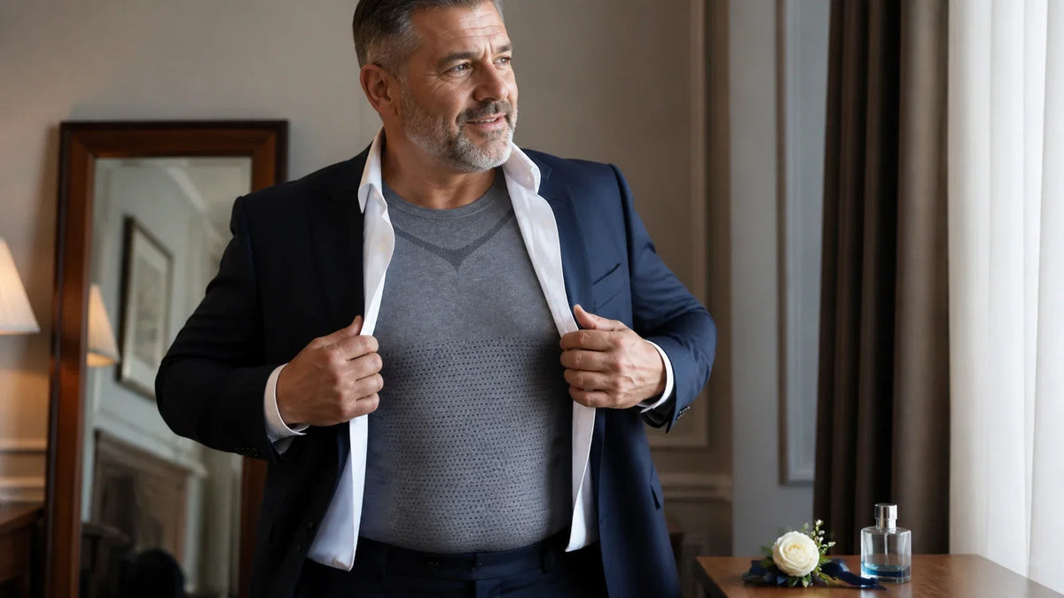 Best Undershirt for a Wedding Suit