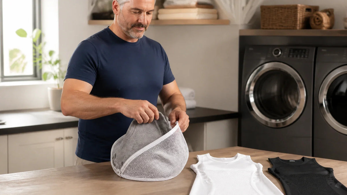 How to Wash and Care for a Compression Undershirt