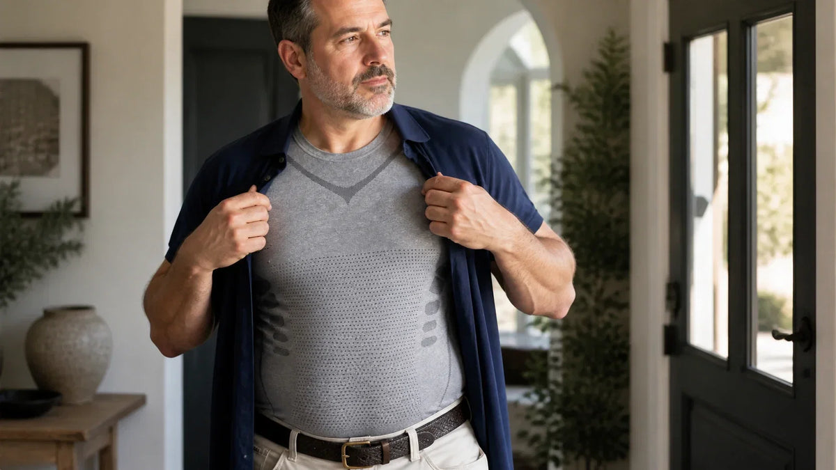 How to Wear a Shaping Undershirt Under a Polo