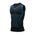 Tee-shirt gainant DEFYNMEN Bandes bleus