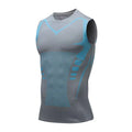 Tee-shirt gainant DEFYNMEN Bandes bleus