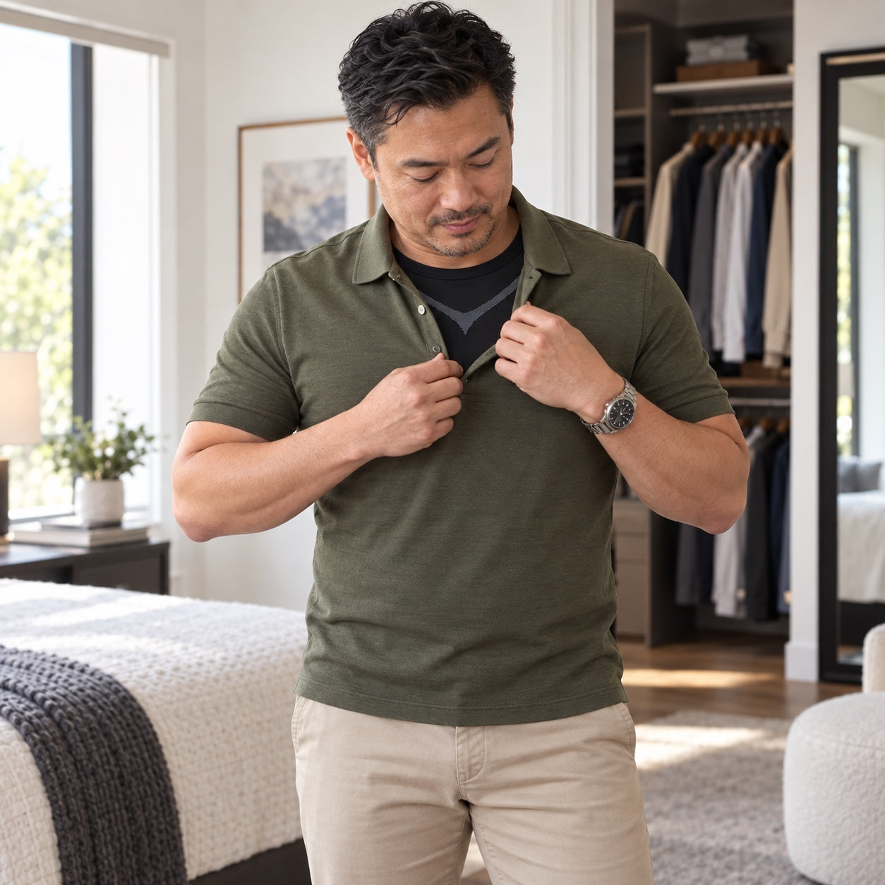 Everyday fitted clothes