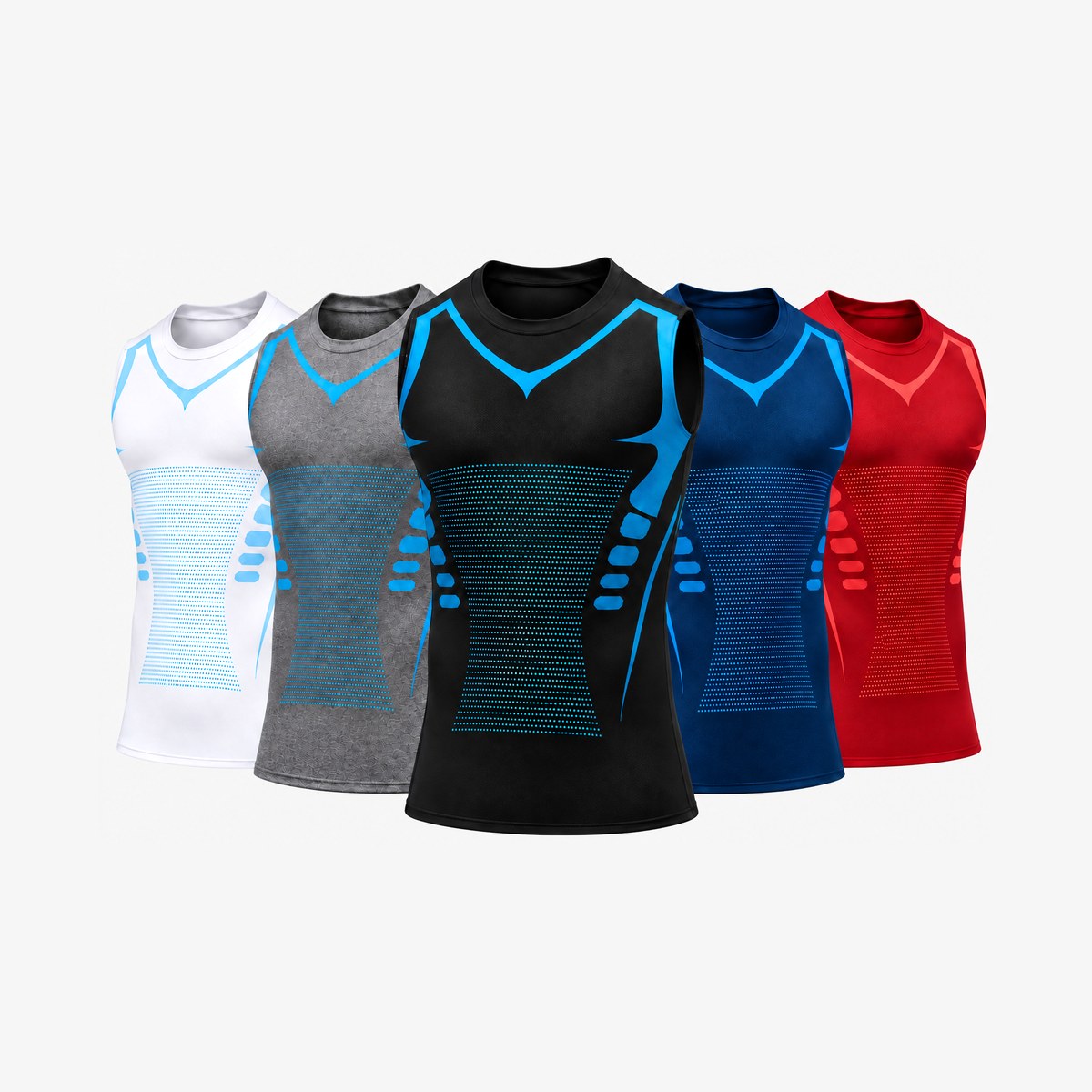 DEFYNMEN Sleeveless Sculpting Compression Tank